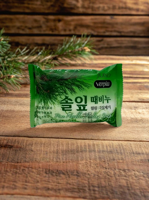 "Juno" мыло с экстрактом сосна,150гр.