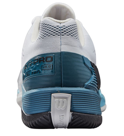 Теннисные кроссовки Wilson Rush Pro 4.0 - white/blue coral/blue atoll