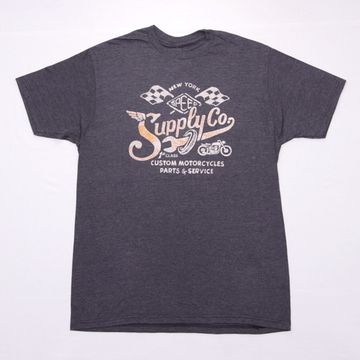 Футболка Speed ( мотоцикл+ключ ) серая