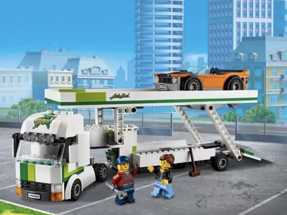 Конструктор 60067 "Автовоз", 354 детали