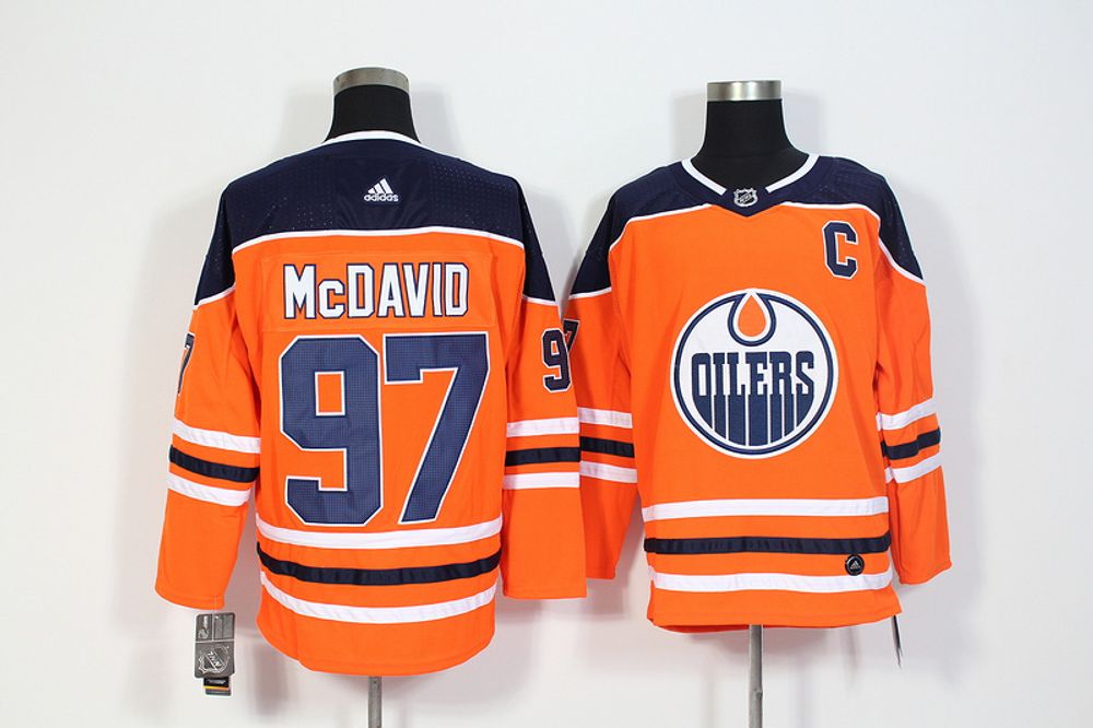 Хоккейное NHL джерси Коннора Макдэвида - Edmonton Oilers