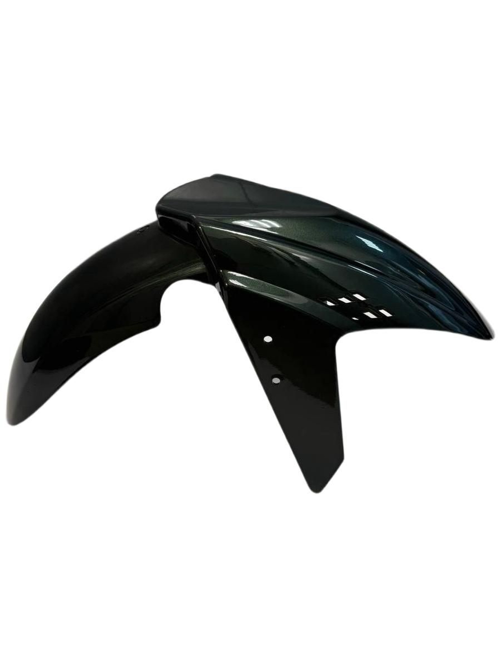 Крыло переднее зеленое для электровелосипеда U2