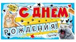 Конверт для денег "С днем рождения!" 076377 (Мир поздравлений)