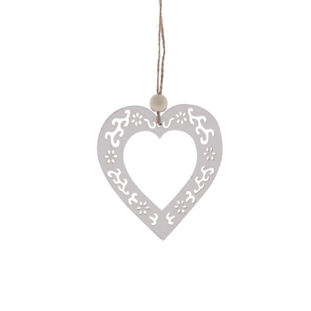 GAEM Украшение новогоднее "Сердце", L9 W0,5 H10 см, 3в.