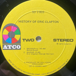 Eric Clapton ‎– History Of Eric Clapton 2LP (США 1972г.)