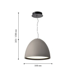 Подвесной светодиодный светильник Favourite Halva 4813-3P