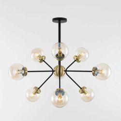 Citilux Планета CL105295 Люстра на штанге Бронза