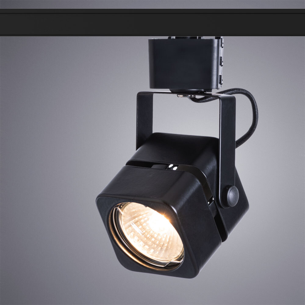 Трековый светильник Arte Lamp A1315PL-1BK