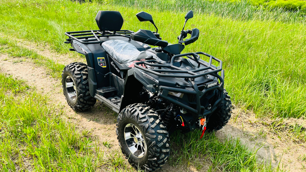 Квадроцикл (комплект для сборки) Explorer 400 Deluxe 4х4 Черный матовый (RR)
