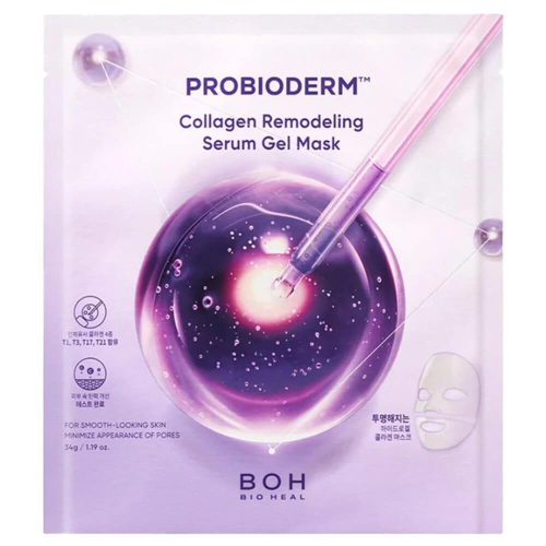 Bioheal BOH Probioderm Collagen Remodeling Serum Gel Mask бесшовная гидрогелевая маска