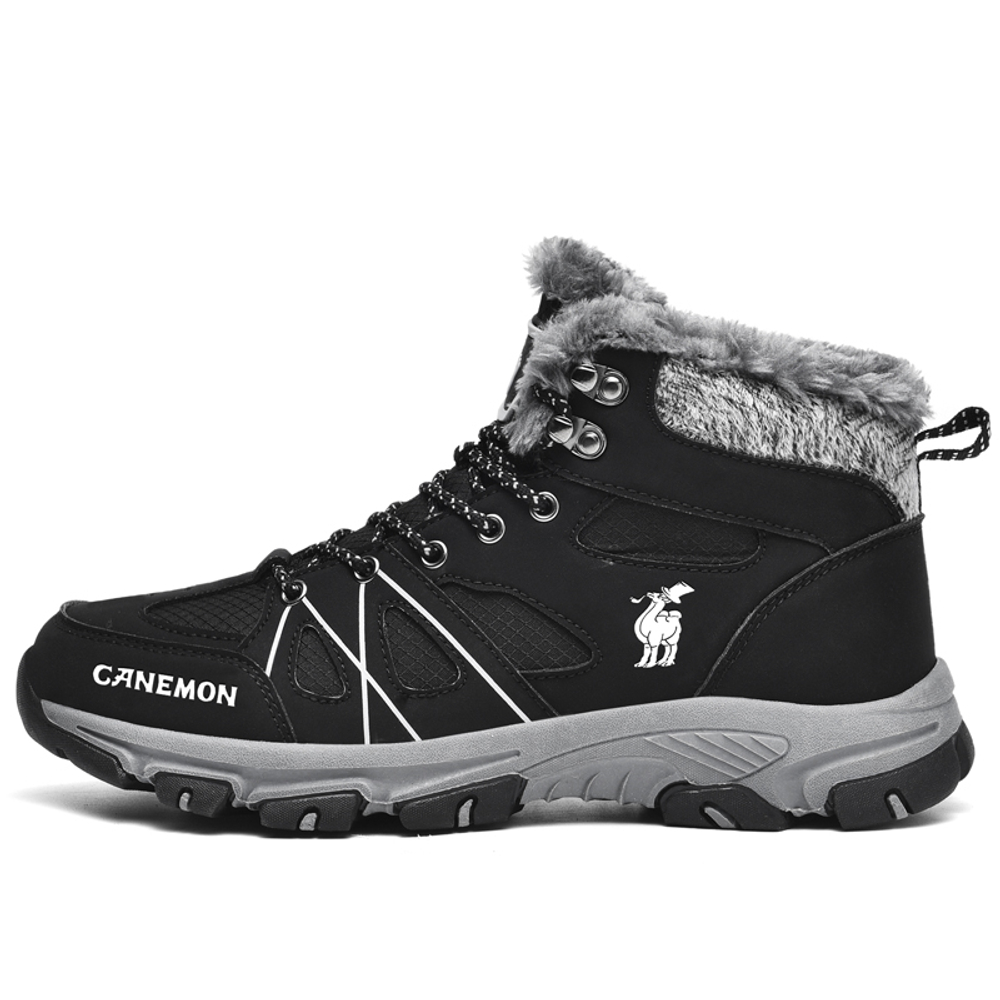 PROTECTCAMEL Breathable Thermal Waterproof And Abrasion Resistant Mid top Insulated Shoes Unisex