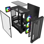 Корпус mATX Powercase Alisio Micro X4B V2