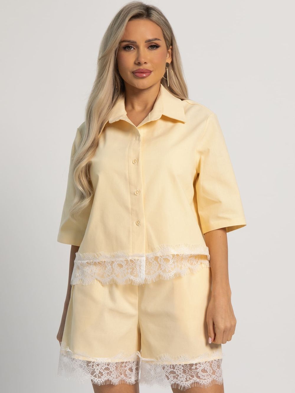 Костюм Курортный роман (сливочное масло) К16012-7М LT Collection