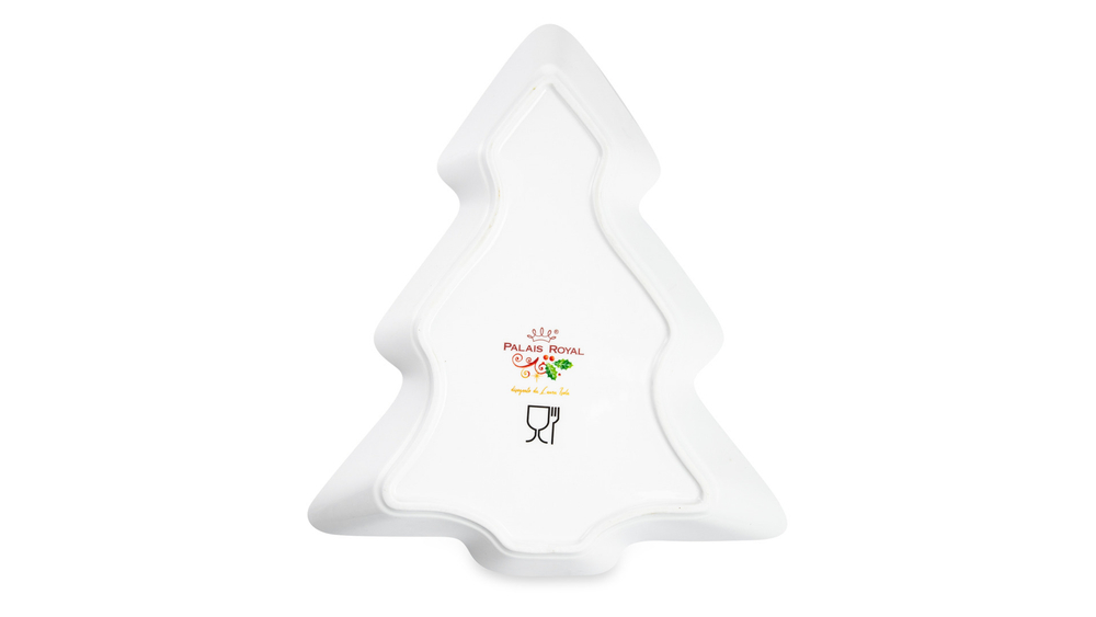 Блюдо-ель 27см Lamart Palais Royal Рождественная Омела