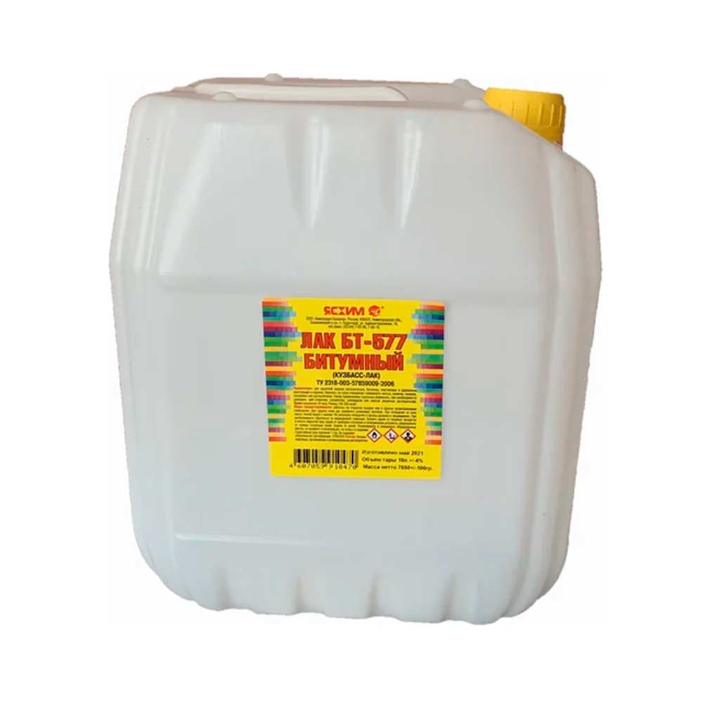 Лак БТ-577 битумный  5л (Ясхим)