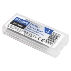 Метчик M9x1 (3шт) Scheppach Sch-TAP9x1