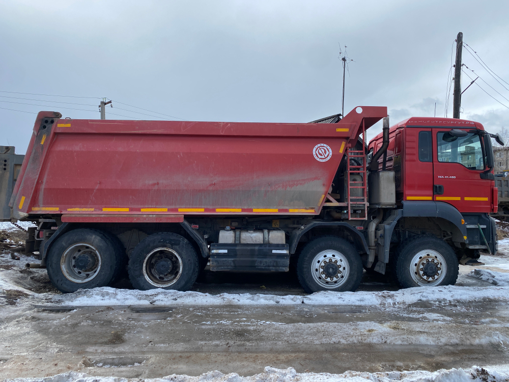 MAN TGS 8x8 Самосвал БЦМ-59 	(Дизельный, 12,4 л, 480 л.с., АТ)