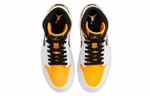 Кроссовки Jordan Air Jordan 1 Mid "Laser Orange" (Женская размерная сетка)