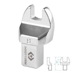 KING TONY (34501108M) Насадка рожковая серии "FIT", 8 мм, 9х12 мм