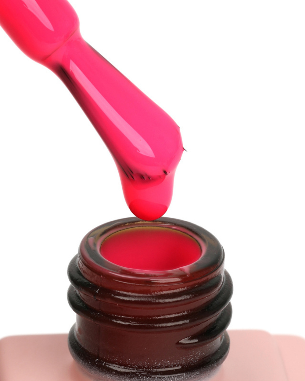 E.MiLac Ace Base Gel №08 Fuchsia Neon, 9 мл