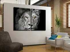 Модульная картина "Прайд"