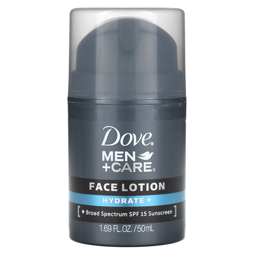 Dove, Men + Care, лосьон для лица, увлажнение, SPF 15, 50 мл (1,69 жидк. унции)