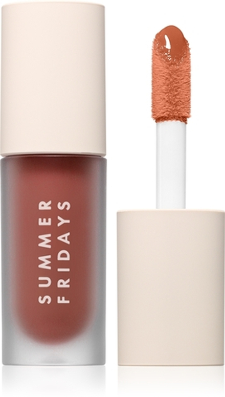Summer Fridays Dream Lip Oil - Блеск для губ: олейк навилжающий до уст оттенок Warm Beige, 4 ml