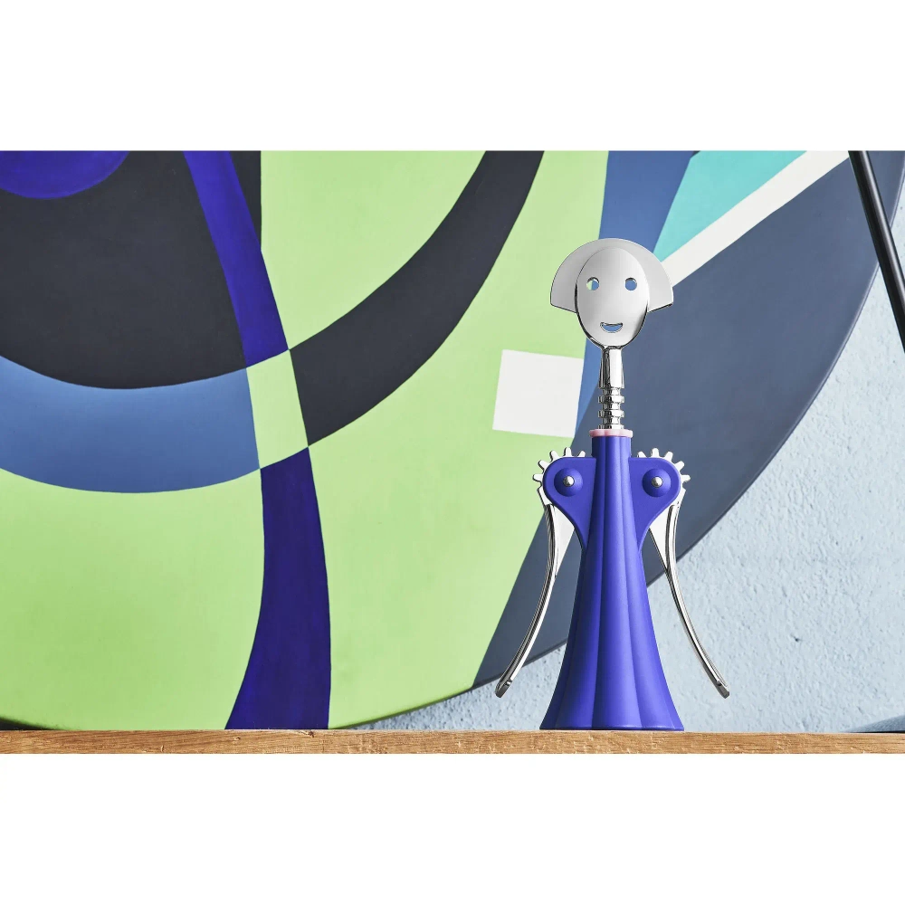 Alessi Штопор Анна Г. Темно-синий