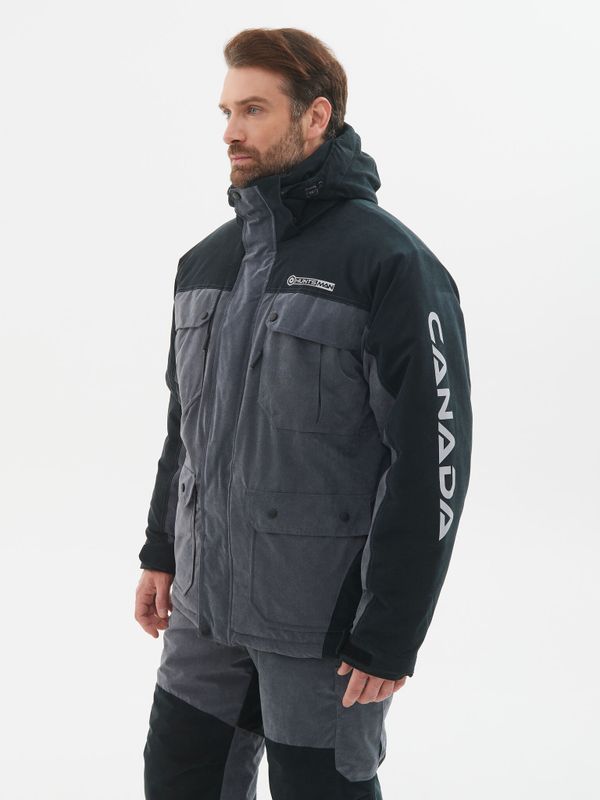 Костюм зимний Канада ткань Финляндия цвет Серый/Черный