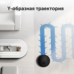 Робот-пылесос RED SOLUTION RV-RL6100S, 35Вт, черный/черный