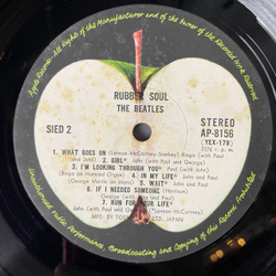 Винтажная виниловая пластинка LP The Beatles Rubber Soul (Japan 1972) (Obi) If I Needed Someone
