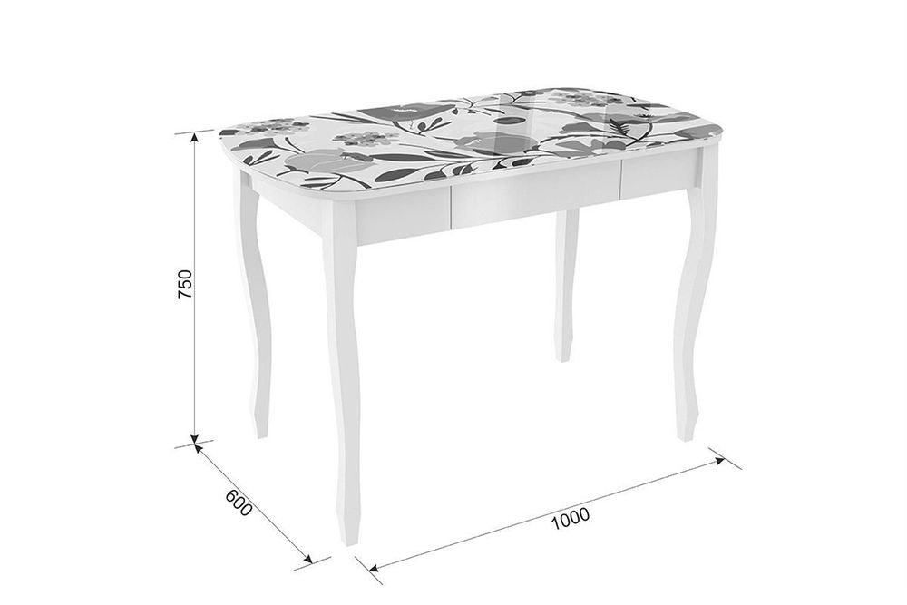 Стол обеденный раскладной "Экстра 1"