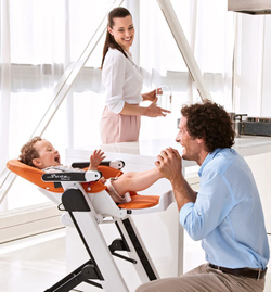 Стульчик для кормления Peg-Perego Siesta Follow Me Ambiance Grey