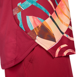 Мужская теннисная футболка Nike Court Dri-Fit Slam Tennis Top - noble red/white