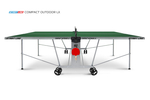 Стол теннисный Compact-2 LX Всепогодный Зелёный NEW