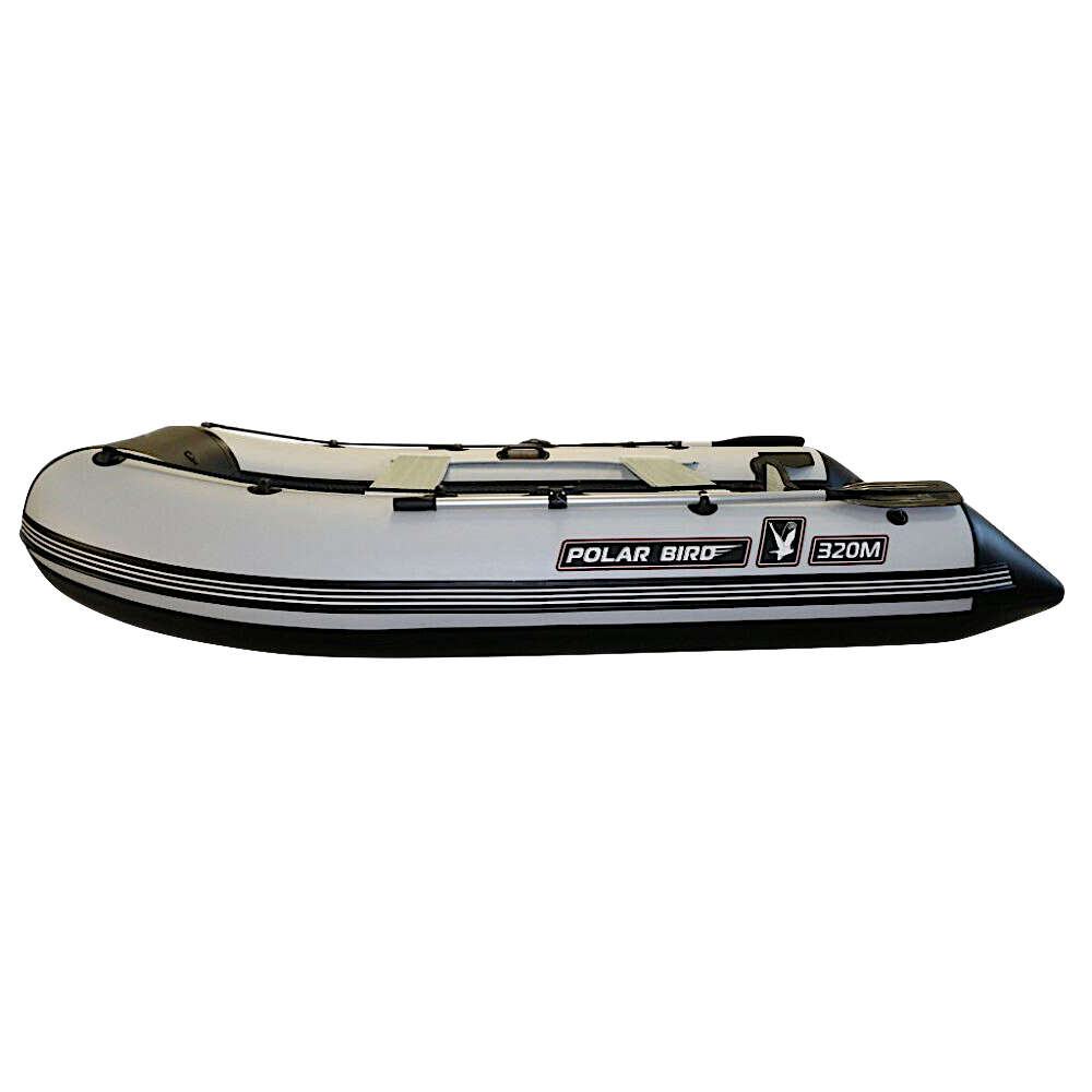 Лодка ПВХ Polar Bird Кречет PB-385M New Merlin пол-стеклокомпозит