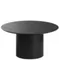 Столик Type D 80 см основание D 39 см (черный)