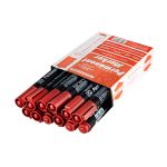 МАРКЕР СТРОИТЕЛЬНЫЙ КРАСНЫЙ (12/1200) 144-0014