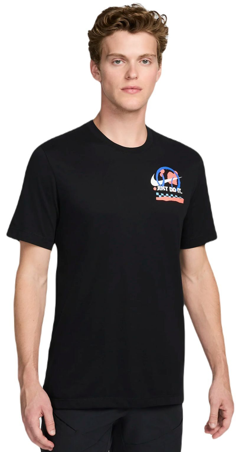 Мужская теннисная футболка Nike Court Dri-Fit - черный