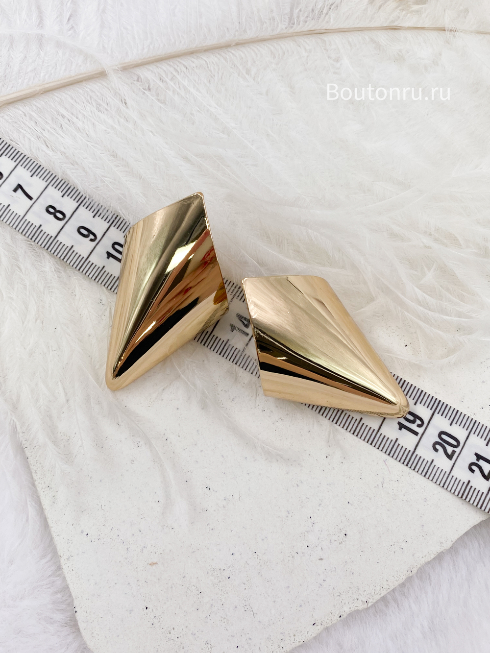 Наконечники для туфель металл золото