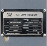 Винтовой дизельный компрессор master blast mb400d-7