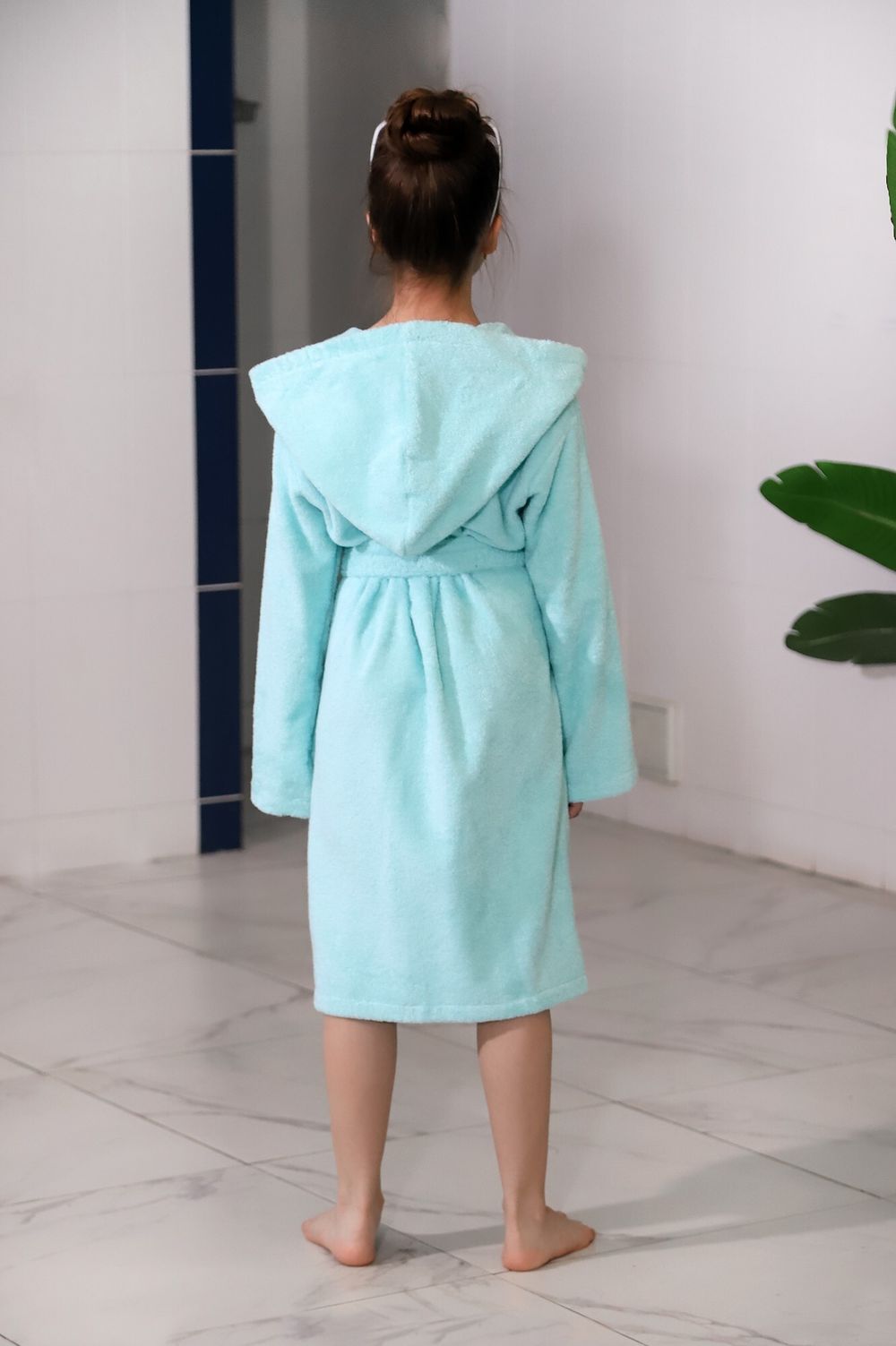 Халат для девочки Комфорт-1 Виотекс МЕНТОЛОВЫЙ