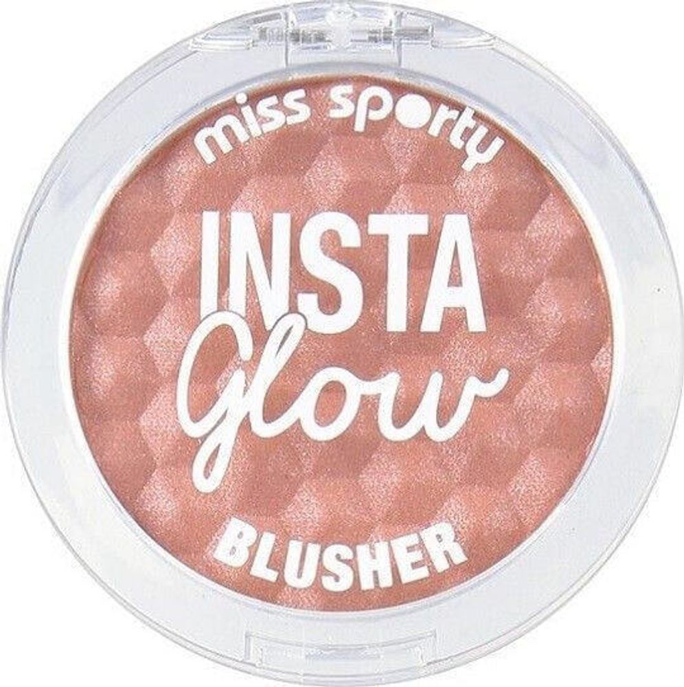 Miss Sporty Insta Glow Blusher Róż do policzków 001 Luminous Beige 5g
