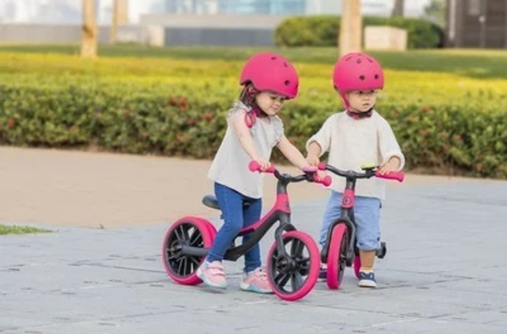 Беговел Globber Go Bike Elite Duo pink