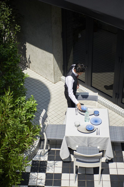 Тарелка глубокая 19см Revol Equinoxe Blue синяя