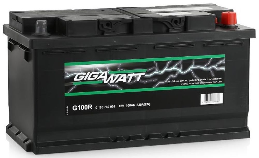 GIGAWATT 6CT- 100 аккумулятор