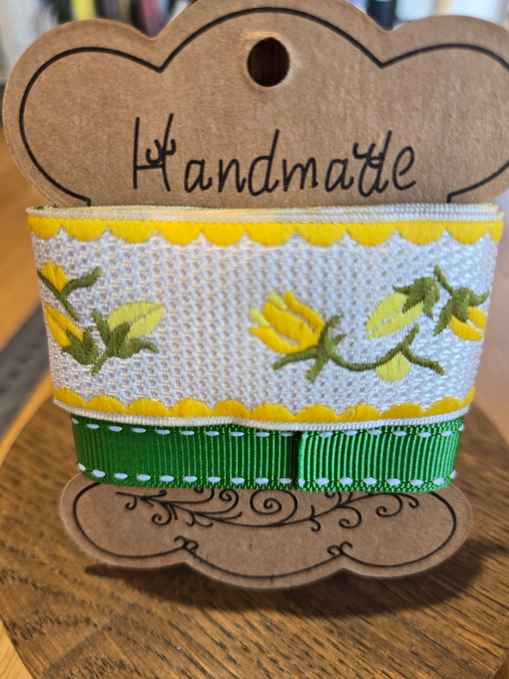 Набор "HANDMADE" декоративных лент, в ассортименте, 1 м каждая.