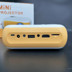 Проектор мини / Mini Projector A10 / домашний проектор / hd проектор / видеопроектор мультимедийный / кинопроектор led