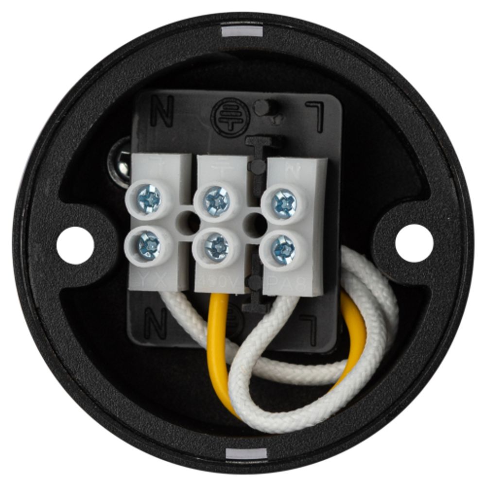 Светильник настенно-потолочный спот ЭРА OL50 BK MR16 GU10 IP20 черный