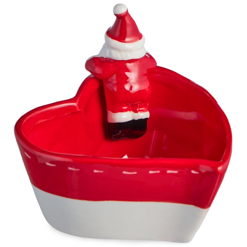 САЛАТНИК В ФОРМЕ СЕРДЦА КОЛЛЕКЦИЯ "CHRISTMAS GIFT" 13,5*13*10,5 СМ, 300 МЛ